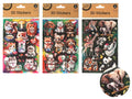 animal shapes (cats, dogs, wildlife); 3D puffed stickers; glitter detailing; bright colourful designs; packaging shows 1 sheet;