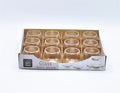 clear round glass bowl; about 6.8cm diameter; about 5.5cm height; smooth glass surface; transparent material;