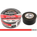 Black colour; Roll shape; PVC material appearance; 30mm width; 20 metre length label on packaging;