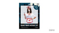 The packaging shows a white headband with a red cross and blood-effect print.; A white face mask with red blood-effect marks is shown.; The pictured white apron has red trim, lace edging and a red cross motif.; The accessories are displayed in a dark teal and black retail package.;