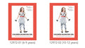 black and white Dalmatian print jumpsuit; tulle skirt overlay; red waistband; black and white paw print gloves; Dalmatian ear headband;