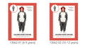 grey and white colour scheme; hooded jumpsuit style; black fin shapes on sides; full zip front; attached shark fin and tail;
