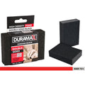black rectangular sanding block; double-sided foam design; packaging with black and red label; label shows 60 grit and 120 grit; dimensions 100 x 70 x 25mm;