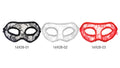 Lace Mask (White); Lace Mask (Red);