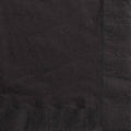 solid midnight black colour; square shape; textured edges; paper material;