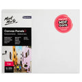 2 canvas panels in pack; white canvas surface; rectangular shape; 20.4 x 25.4 cm size; packaging label with artwork image;