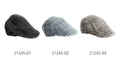 Vintage Flat Cap (Grey check); Vintage Flat Cap (Brown check);